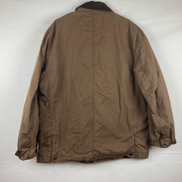 COACH Designer Men XXL Brown Lined Chore Barn Field Ranch Coat Jacket - Picture 7 of 7